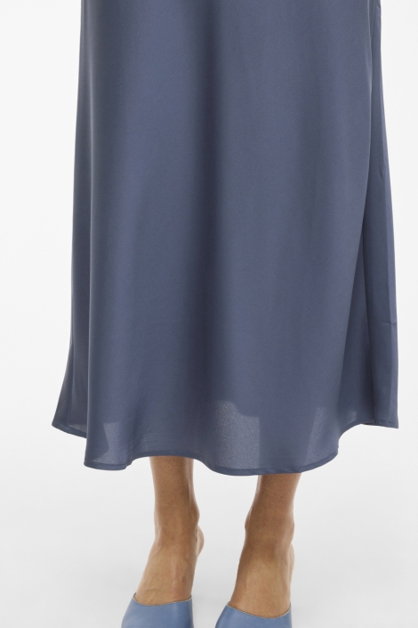 Vila viellette hw midi skirt - noos